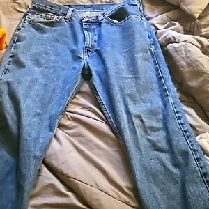 Wrangler blue jeans